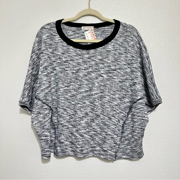 FP Movement Heathered Gray Dolman Sleeve Knit Top Size M - Picture 2 of 6